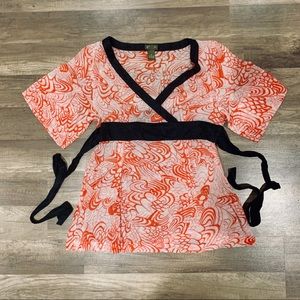 Anthropologie fei Silk Blouse